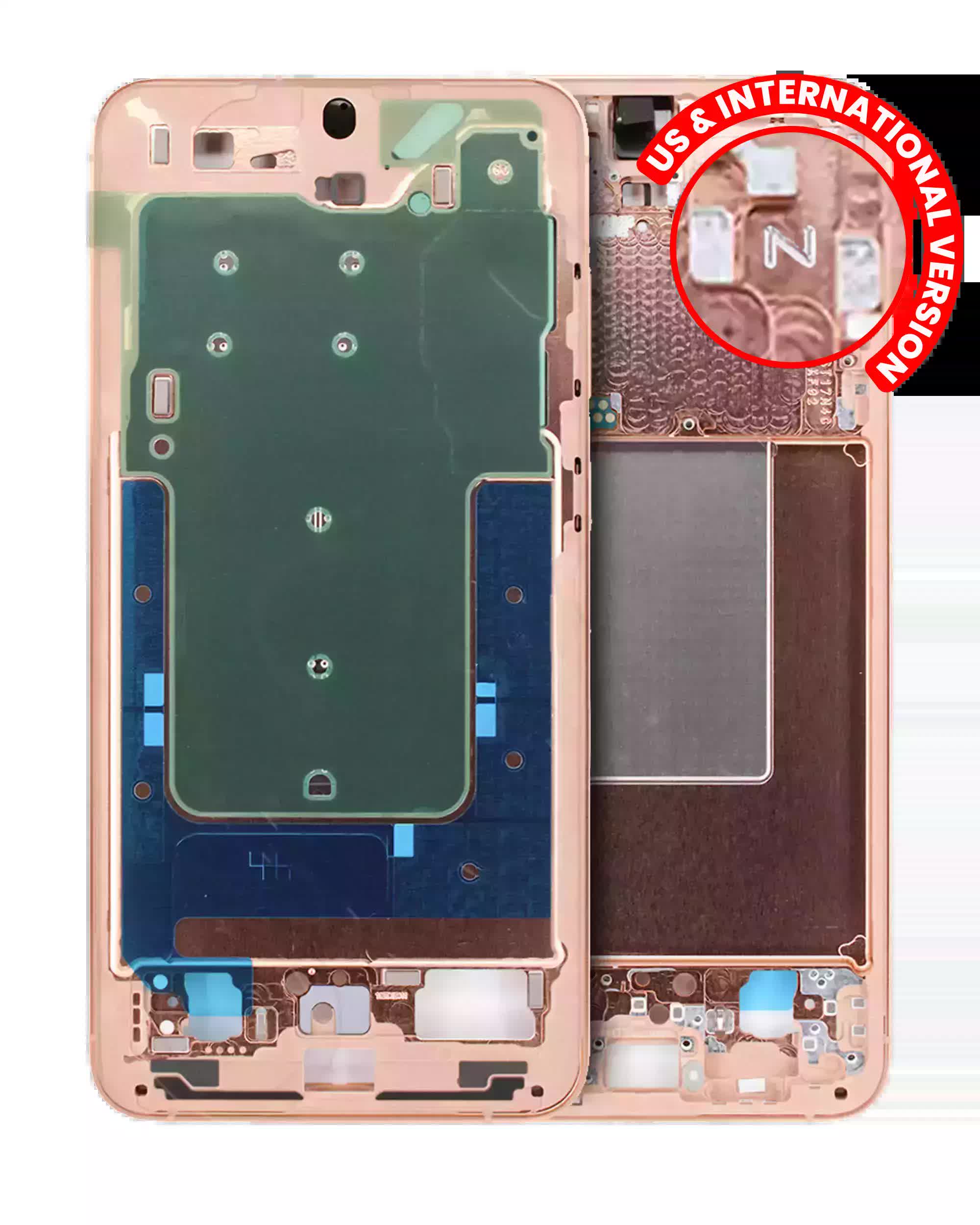 Mittelrahmen für Samsung Galaxy S24 Plus 5G (US & International Version) (Sandstone Orange)