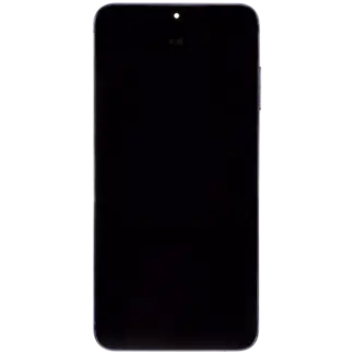 OLED Display mit Rahmen für Samsung Galaxy S24 Plus 5G (US & International Version) (professionell aufgearbeitet) (Cobalt Violet)