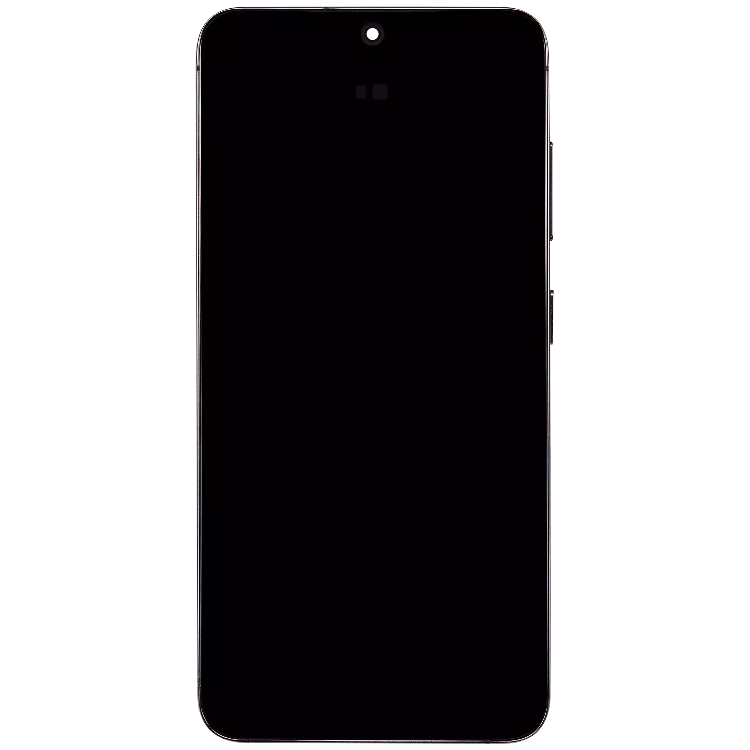 OLED Display mit Rahmen für Samsung Galaxy S24 5G (US & International Version) (professionell aufgearbeitet) (Onyx Black) – Bild 3