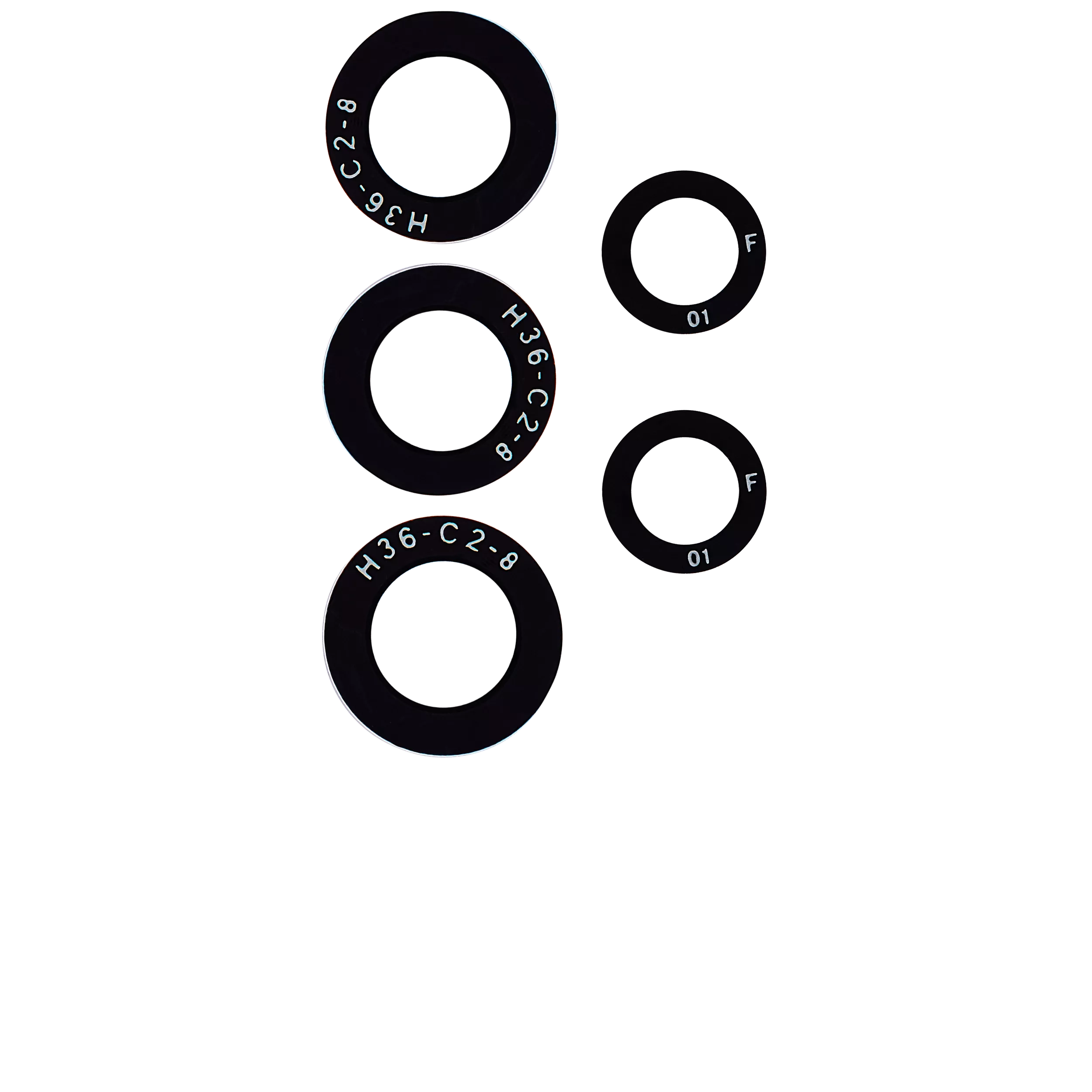 Rückkamera-Glas (nur Glas) mit Klebefolie für Samsung Galaxy A33 5G (A336 / 2022) (10er-Pack) – Bild 2