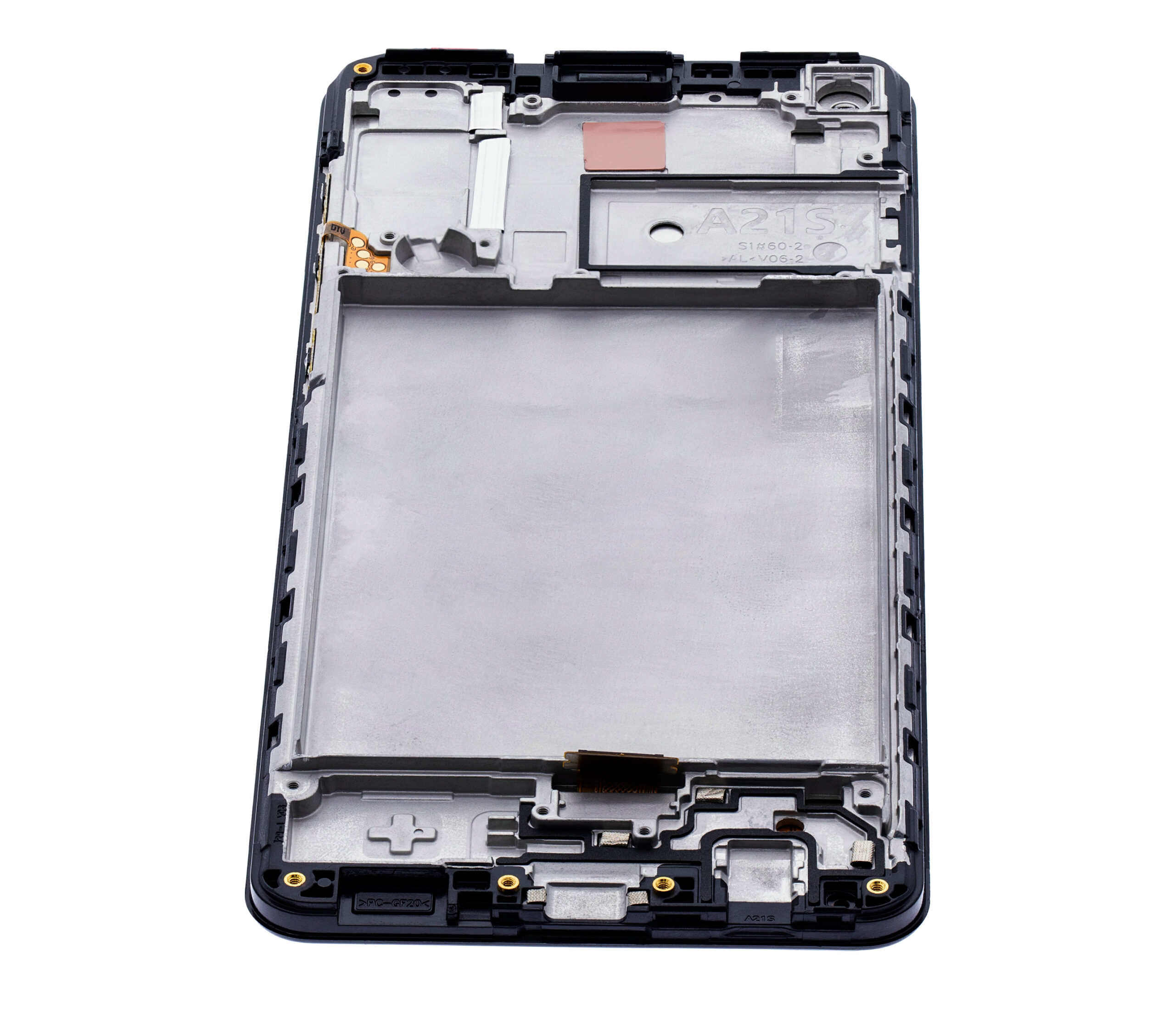 LCD Display mit Rahmen für Samsung Galaxy A21s (A217 / 2020) (professionell aufgearbeitet) – Bild 3