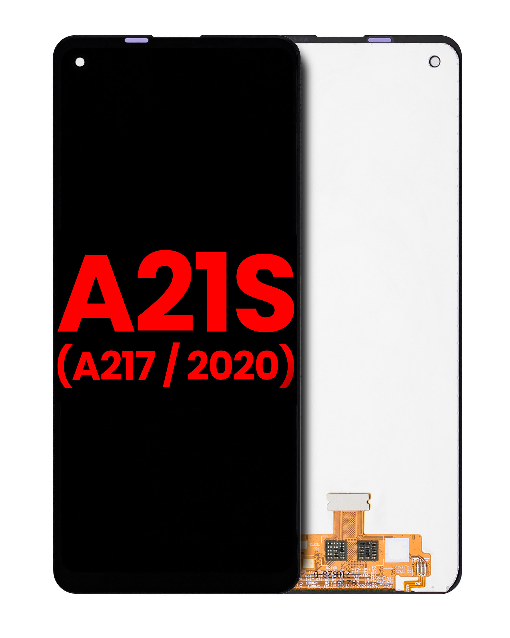 LCD Display ohne Rahmen für Samsung Galaxy A21s (A217 / 2020) (Aftermarket Plus)
