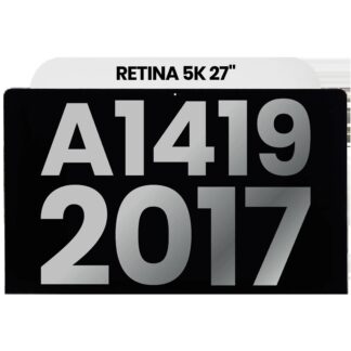 komplette LCD-Displayeinheit für iMac 27" 5K A1419 (2017) (LM270QQ1 SDC1) (ausgebautes Originalteil: Grade A)
