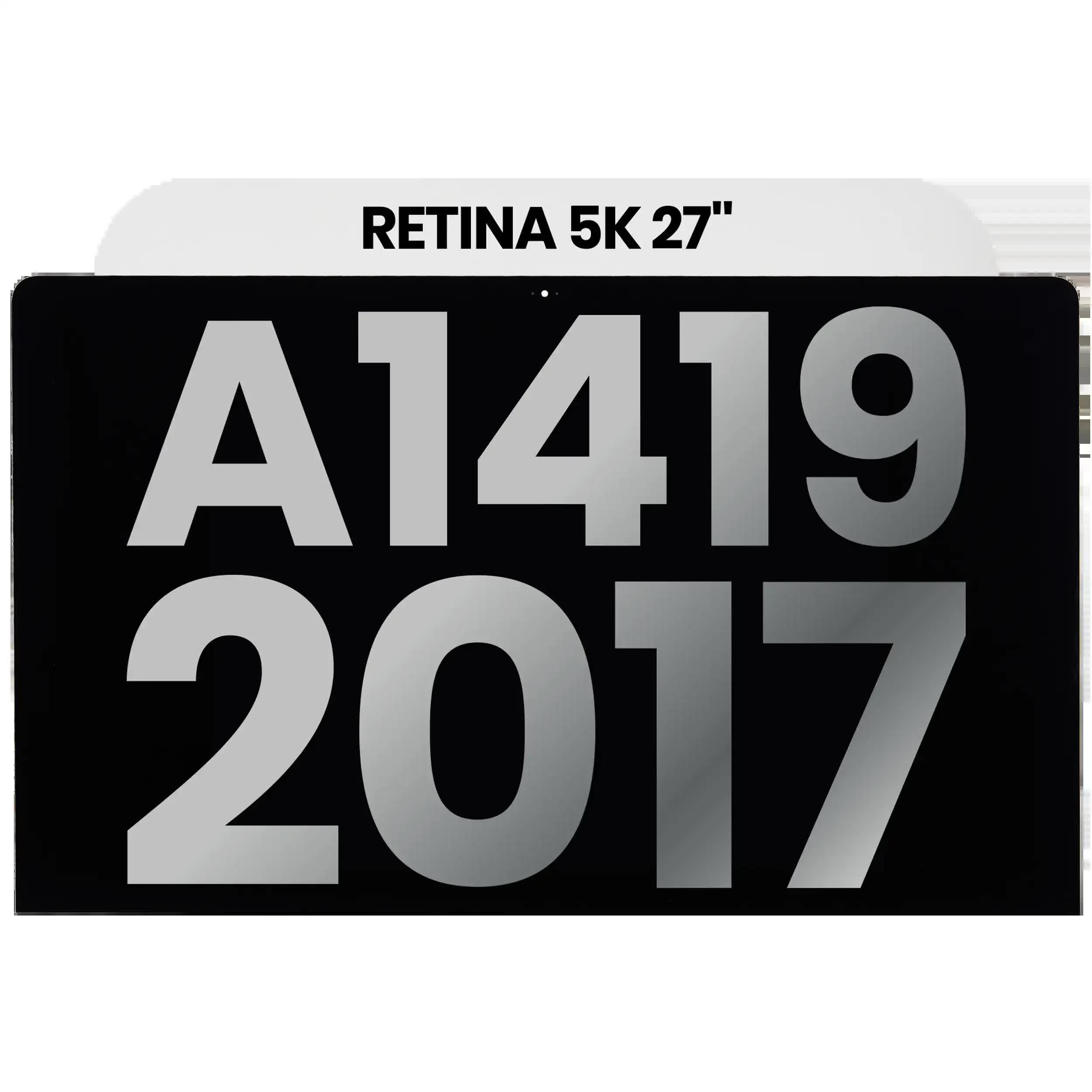 komplette LCD-Displayeinheit für iMac 27" 5K A1419 (2017) (LM270QQ1 SDC1) (ausgebautes Originalteil: Grade A)