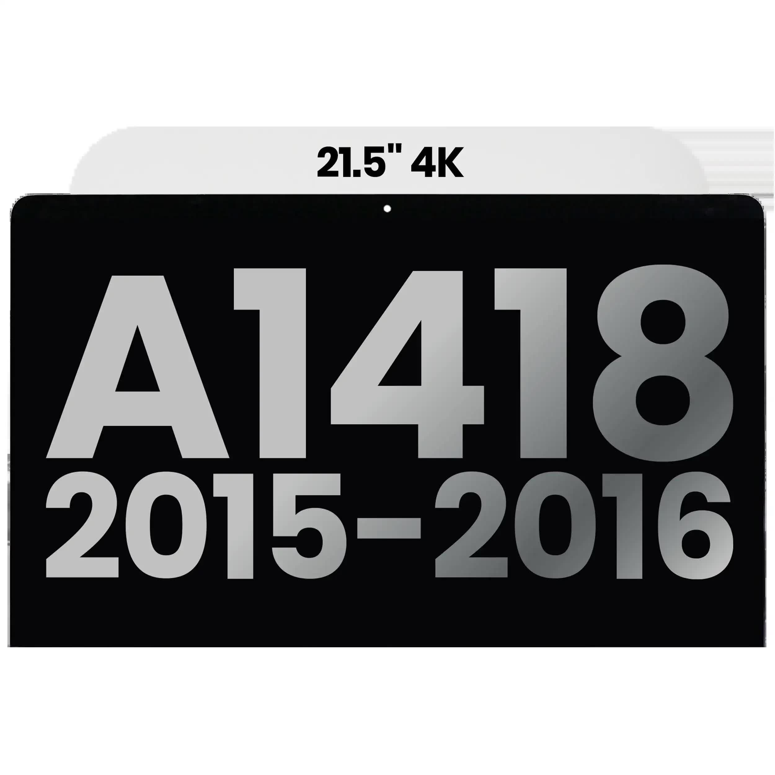 komplette LCD-Displayeinheit für iMac 21.5" 4K A1418 (2015-2016) (LM215UH1 SDA1) (ausgebautes Originalteil: Grade A)
