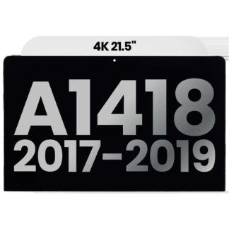 komplette LCD-Displayeinheit für iMac 21.5" 4K A1418 (2017) / A2116 (2019) (LM215UH1 SDB1) (ausgebautes Originalteil: Grade A)