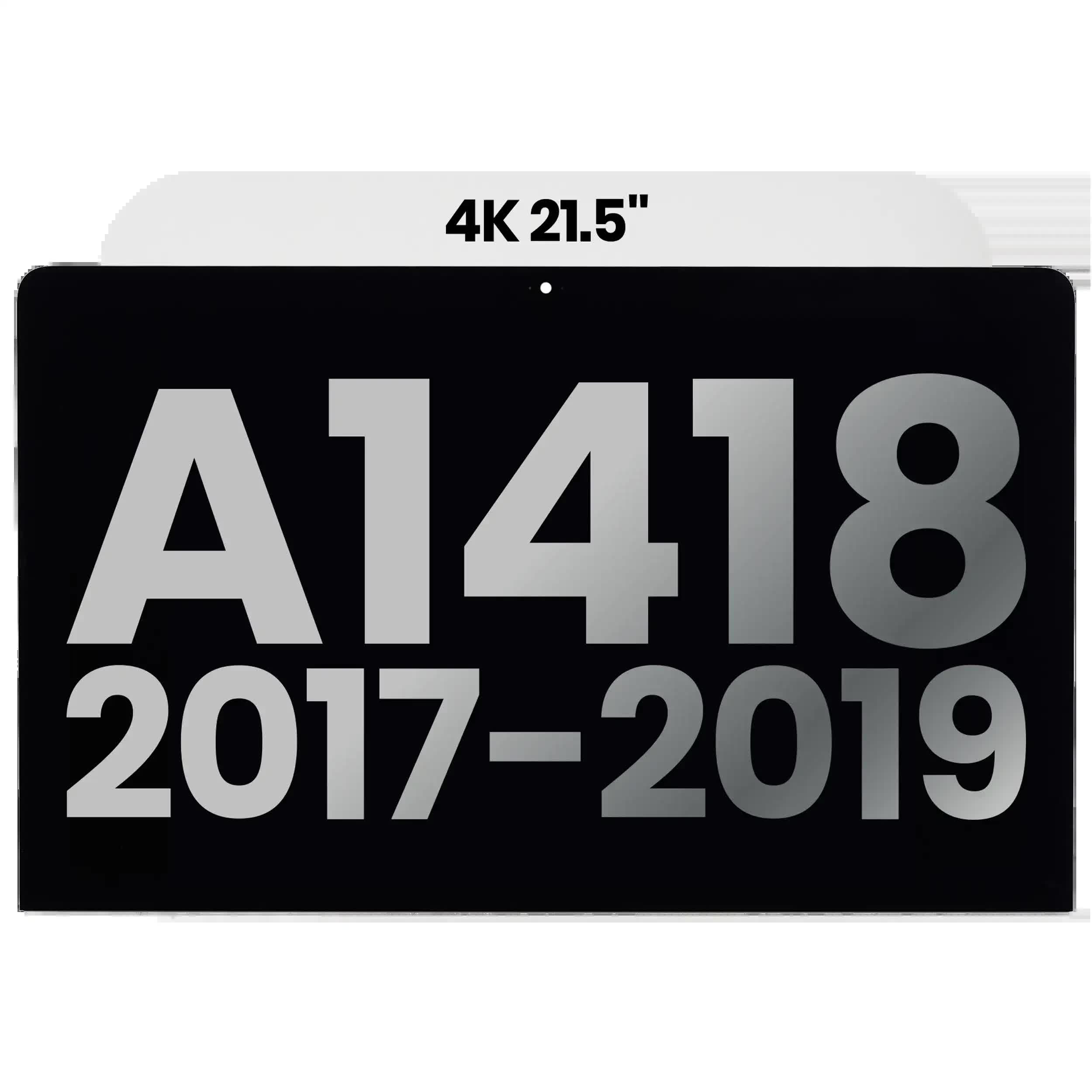 komplette LCD-Displayeinheit für iMac 21.5" 4K A1418 (2017) / A2116 (2019) (LM215UH1 SDB1) (ausgebautes Originalteil: Grade A)
