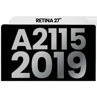 komplette LCD-Displayeinheit für iMac 27" 5K A2115 (2019) (LM270QQ1 SDE1) (ausgebautes Originalteil: Grade A)
