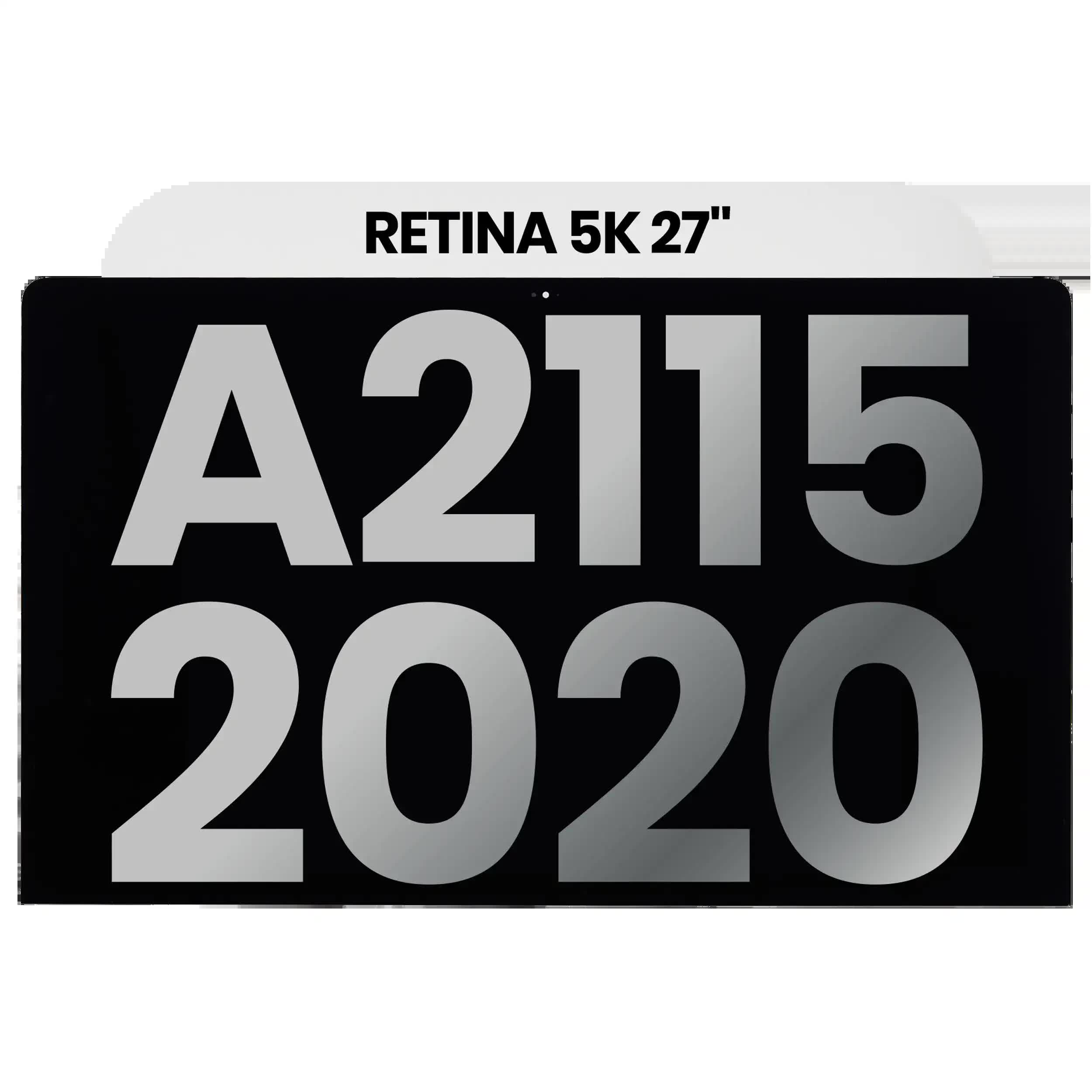 komplette LCD-Displayeinheit für iMac 27" 5K A2115 (2020) (LM270QQ1 SDF1) (ausgebautes Originalteil: Grade A)