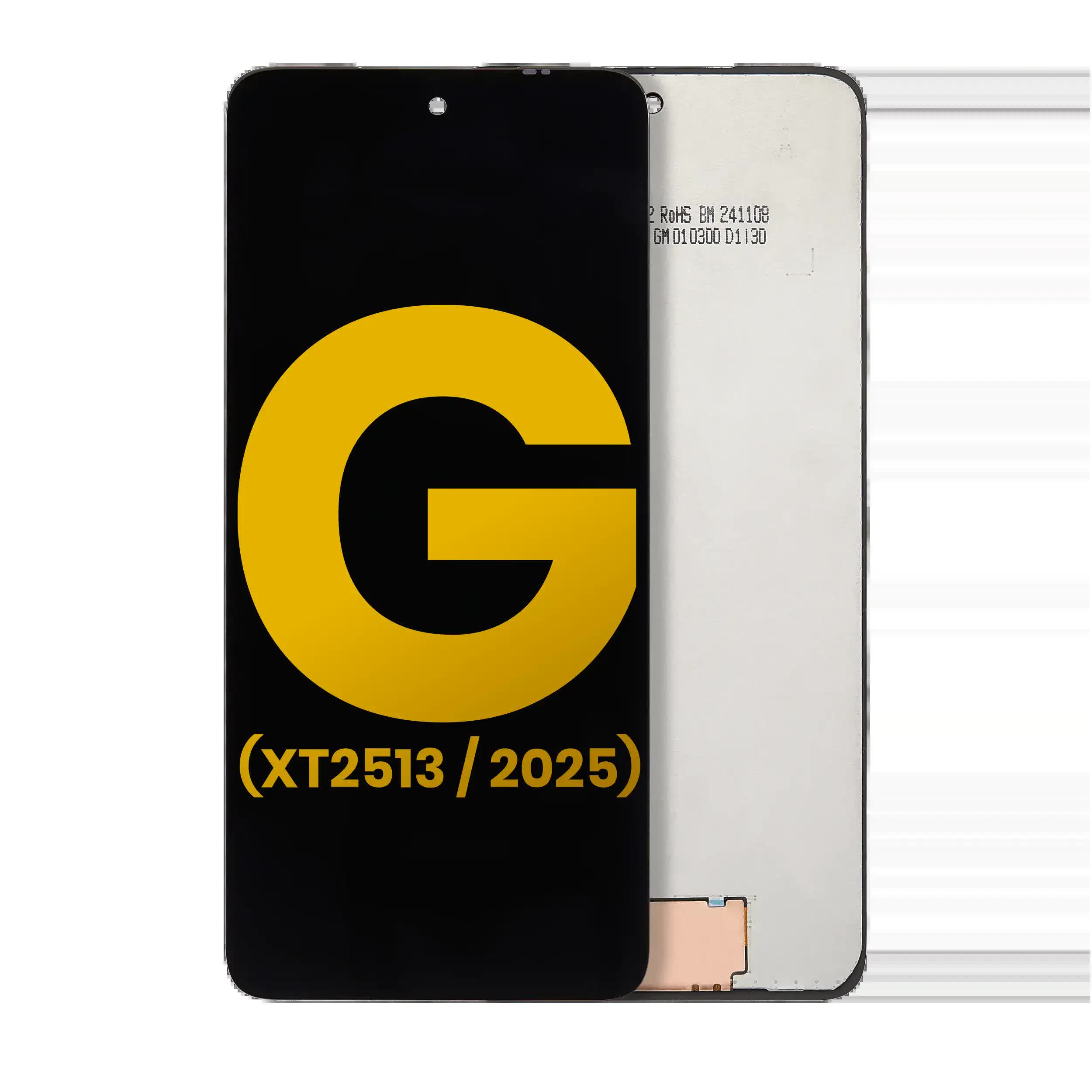 LCD Display ohne Rahmen für Motorola Moto G 5G (XT2513 / 2025) (professionell aufgearbeitet)