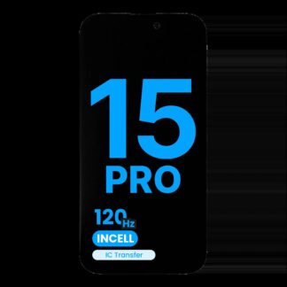 LCD Display für iPhone 15 Pro (Aftermarket: AQ7 / Incell) (120HZ)