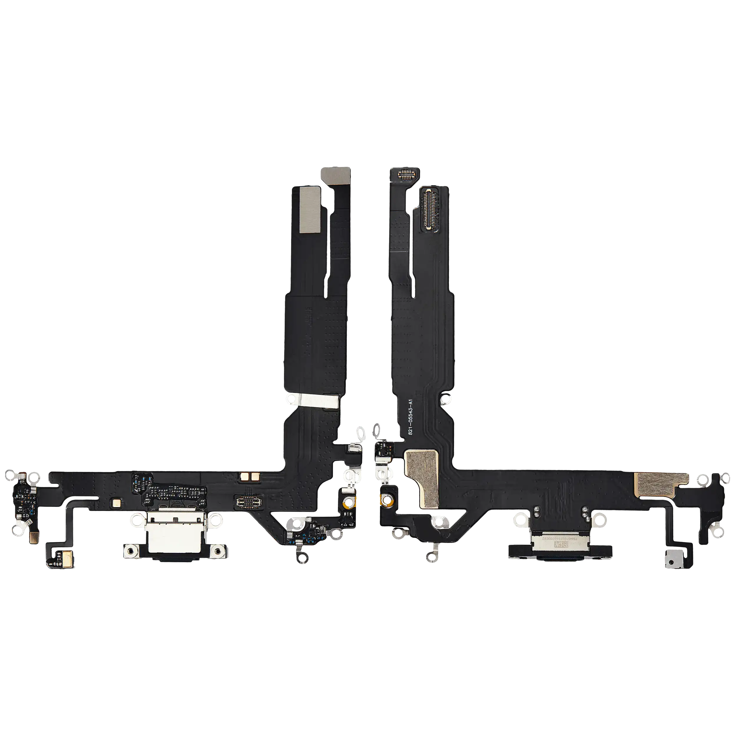 Ladebuchse Flexkabel für iPhone 16 (Aftermarket Plus) (Black (Schwarz)) – Bild 2