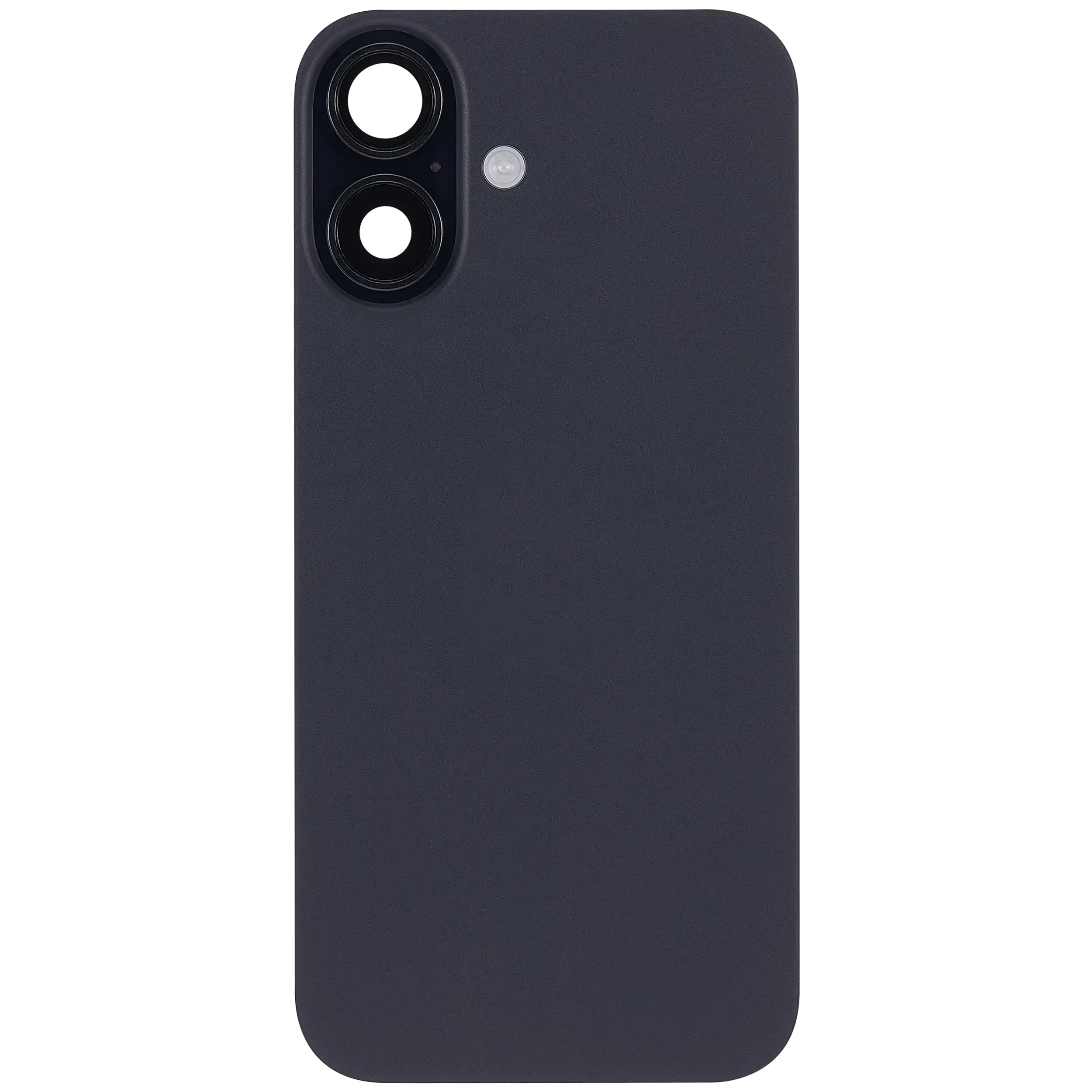 Rückglas mit MagSafe Magnet & NFC & Taschenlampen-Flexkabel für iPhone 16 (ausgebautes Originalteil: Grade B) (Black (Schwarz)) – Bild 3
