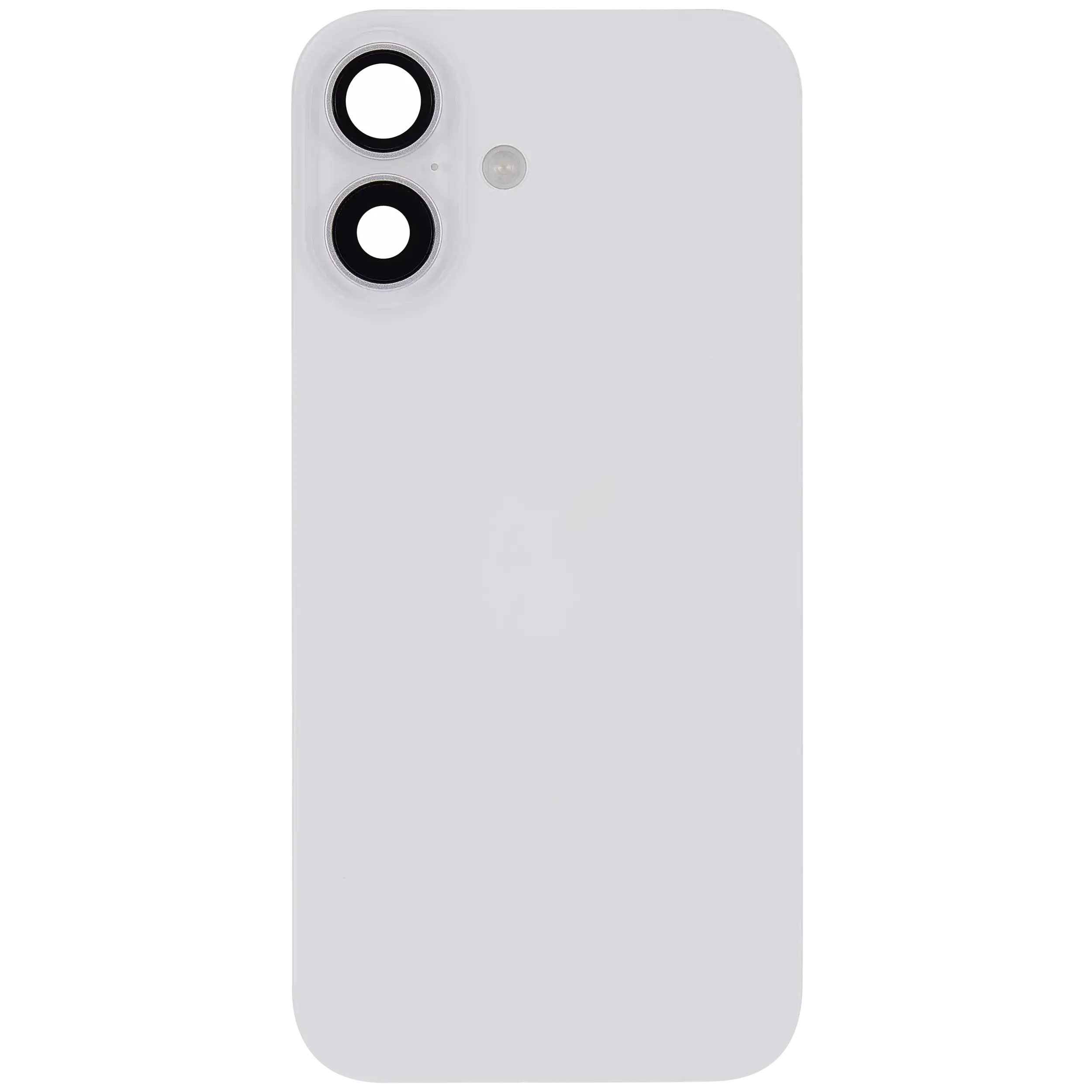 Rückglas mit MagSafe Magnet & NFC & Taschenlampen-Flexkabel für iPhone 16 (ausgebautes Originalteil: Grade B) (White (Weiß)) – Bild 3