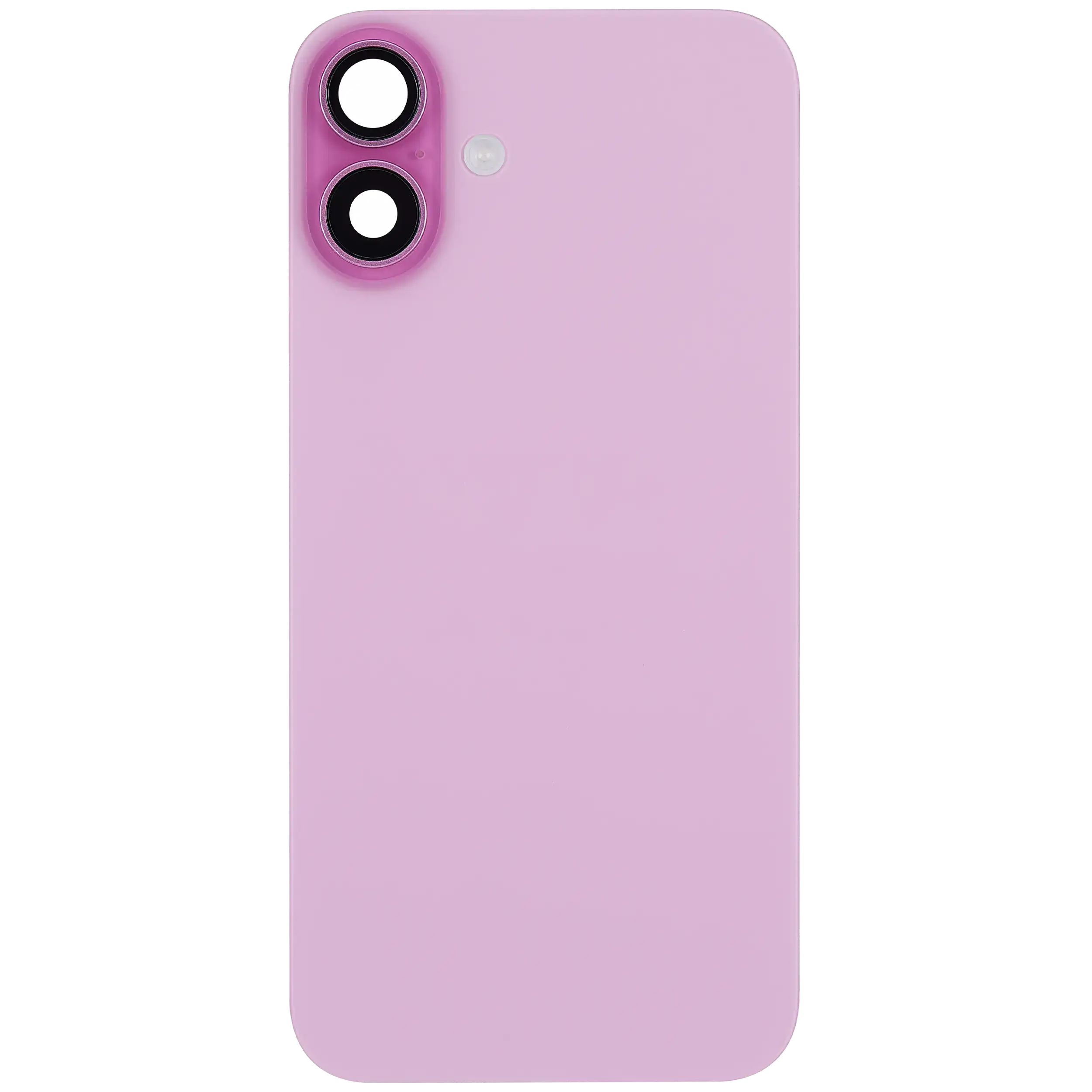 Rückglas mit MagSafe Magnet & NFC & Taschenlampen-Flexkabel für iPhone 16 Plus (ausgebautes Originalteil: Grade B) (Pink (Rosa)) – Bild 3