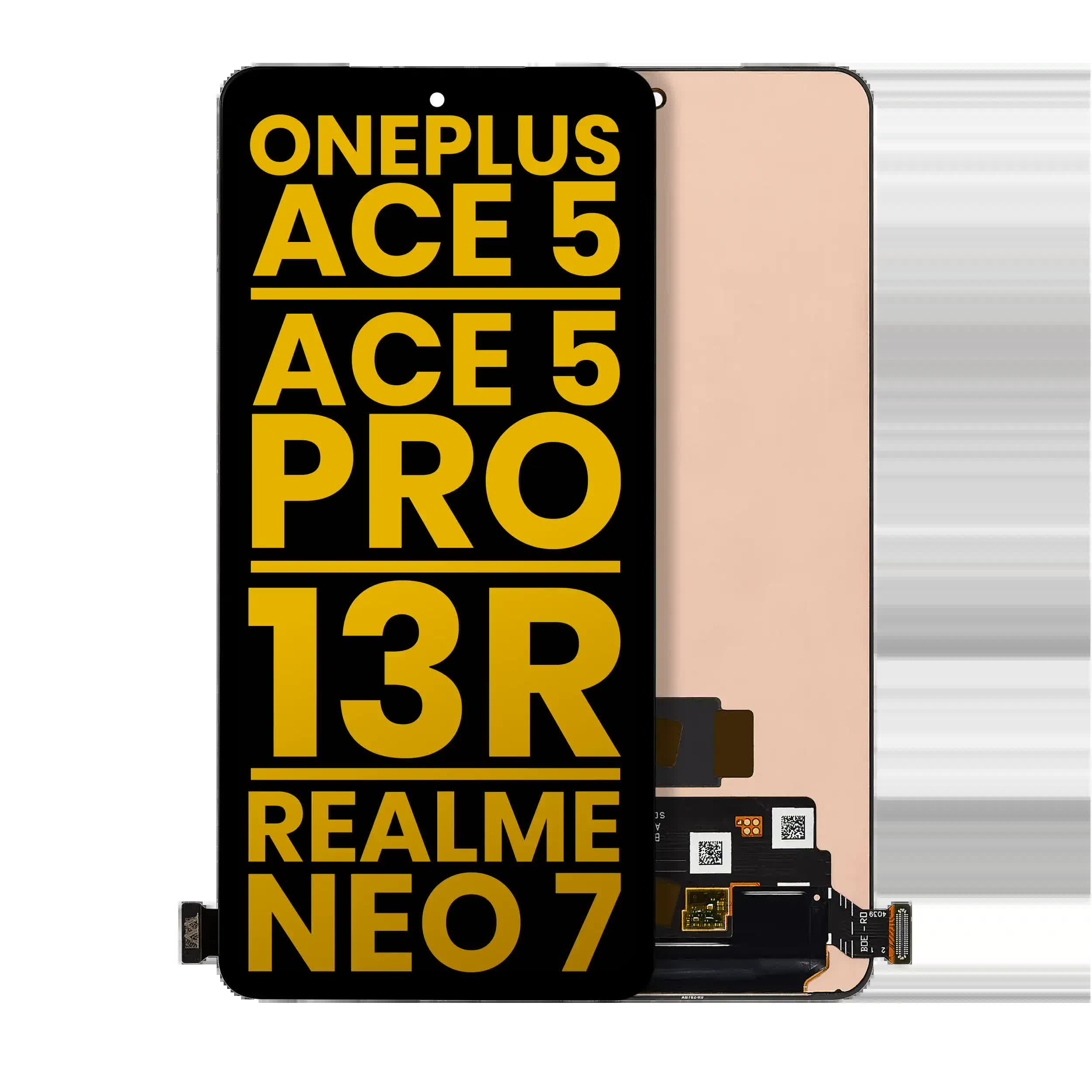 OLED Display ohne Rahmen für OnePlus Ace 5 5G / Ace 5 Pro 5G / 13R / Realme Neo 7 5G (professionell aufgearbeitet)