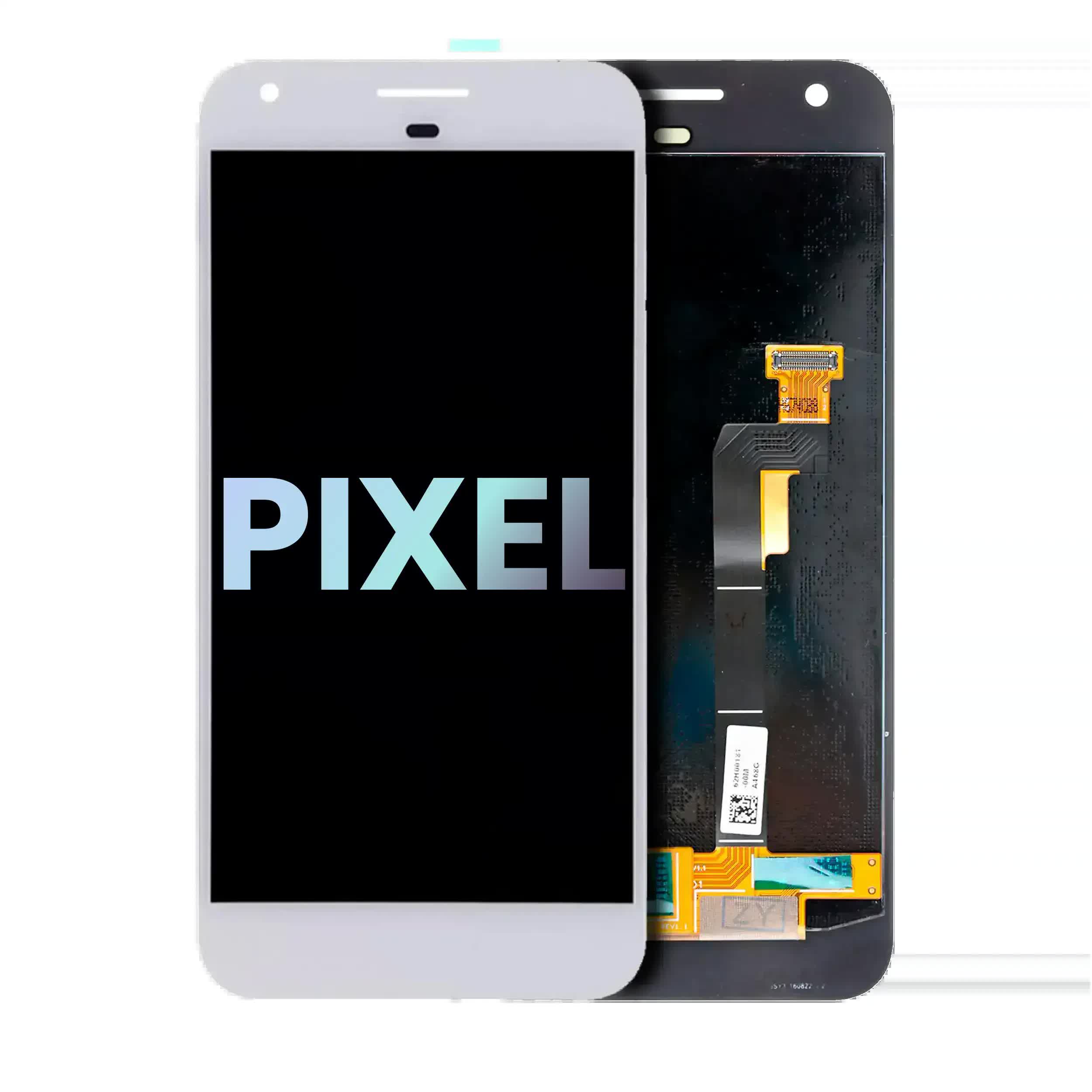 OLED Display ohne Rahmen für Google Pixel (Original) (White (Weiß))