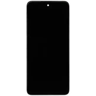 LCD Display mit Rahmen für Motorola Moto G05 (XT2523 /2025) (professionell aufgearbeitet)