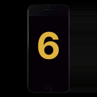 LCD Display für iPhone 6 (professionell aufgearbeitet) (Black (Schwarz))