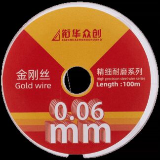 Molybdenum Display Cutting Steel Wire (0.06MM x 100M) (XHZC)