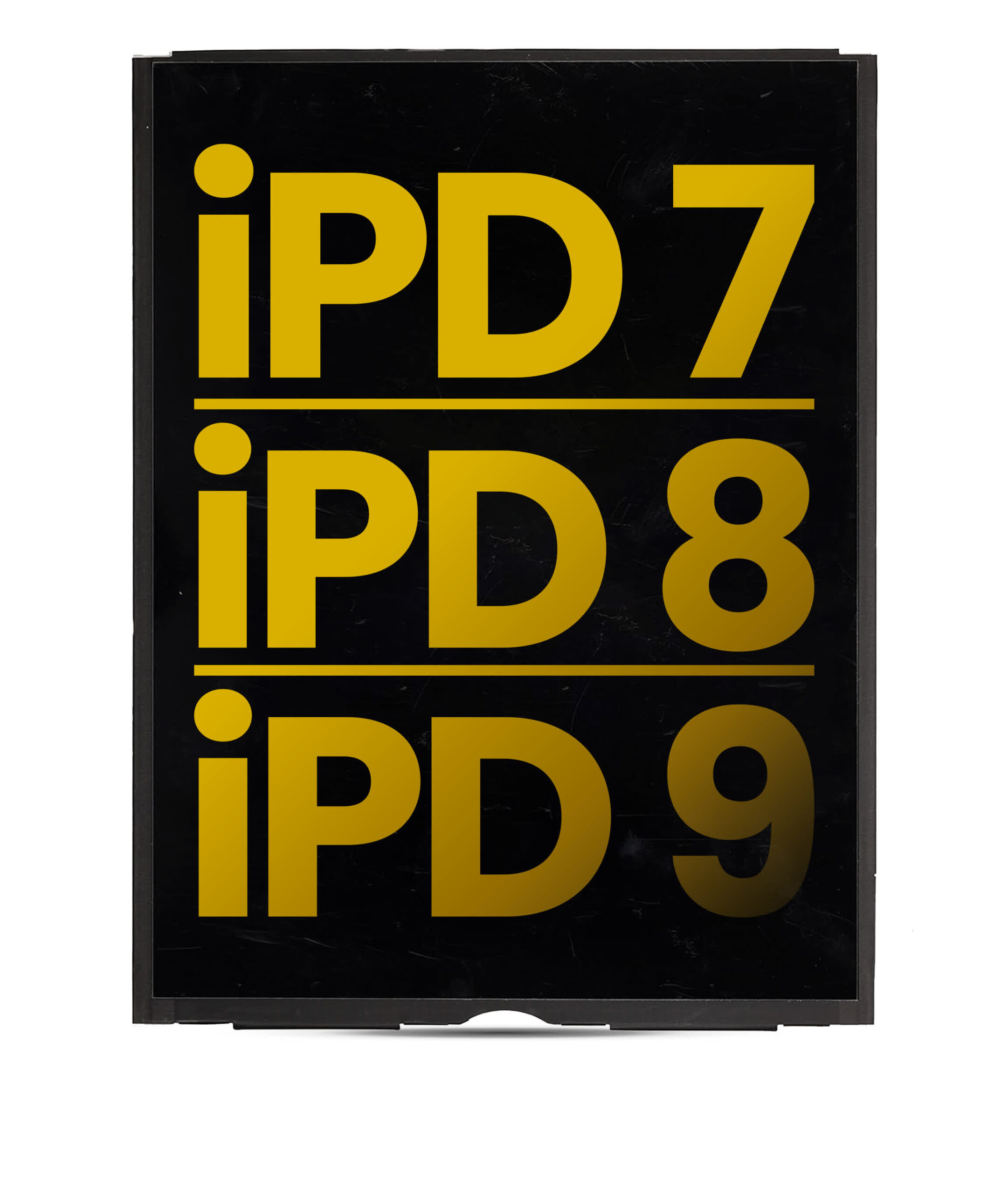 LCD für iPad 7 (2019) / iPad 8 (2020) / iPad 9 (2021) (professionell aufgearbeitet)