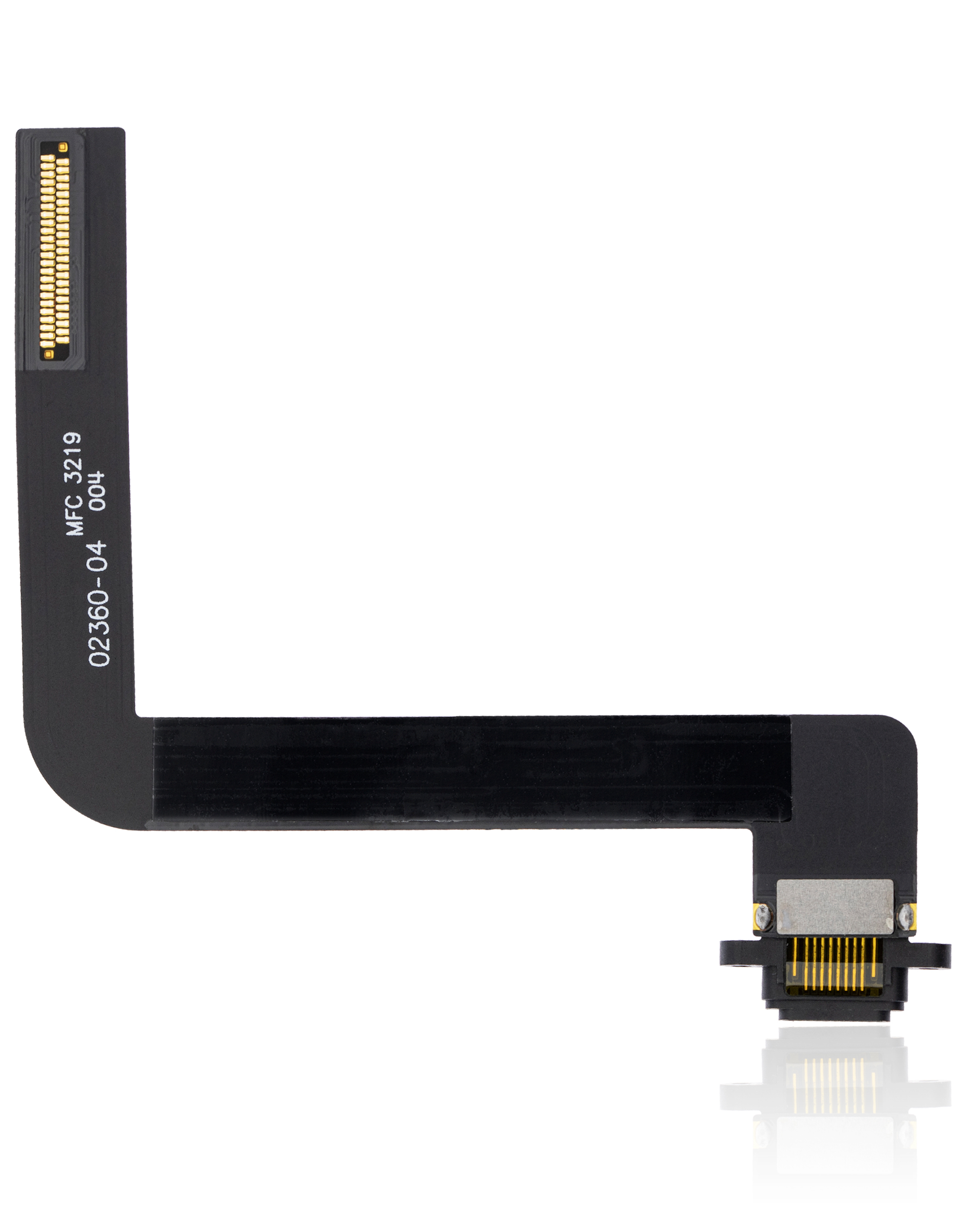Ladebuchse Flexkabel für iPad 7 (2019) / iPad 8 (2020) / iPad 9 (2021) (Black (Schwarz)) (Aftermarket Plus) – Bild 3