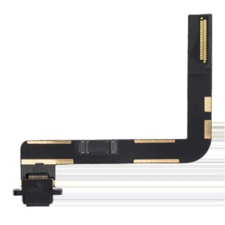 Ladebuchse Flexkabel für iPad 7 (2019) / iPad 8 (2020) / iPad 9 (2021) (Black (Schwarz)) (Aftermarket Plus)