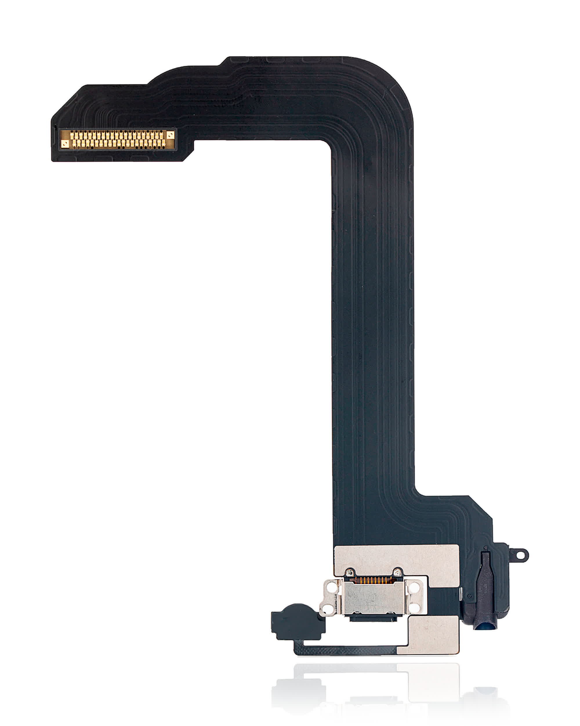Kopfhörerbuchse mit Ladebuchse Flexkabel für iPod Touch 6 / iPod Touch 7 (Black (Schwarz))