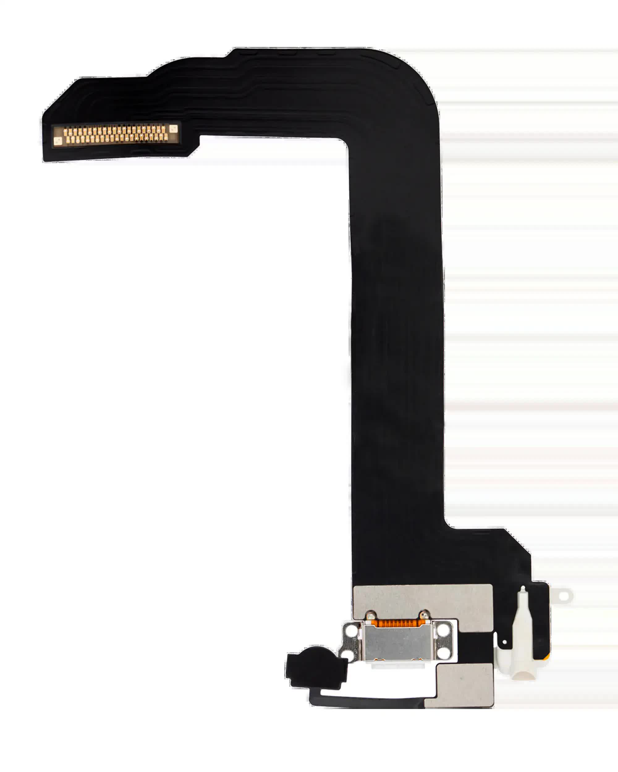Kopfhörerbuchse mit Ladebuchse Flexkabel für iPod Touch 6 / iPod Touch 7 (White (Weiß))