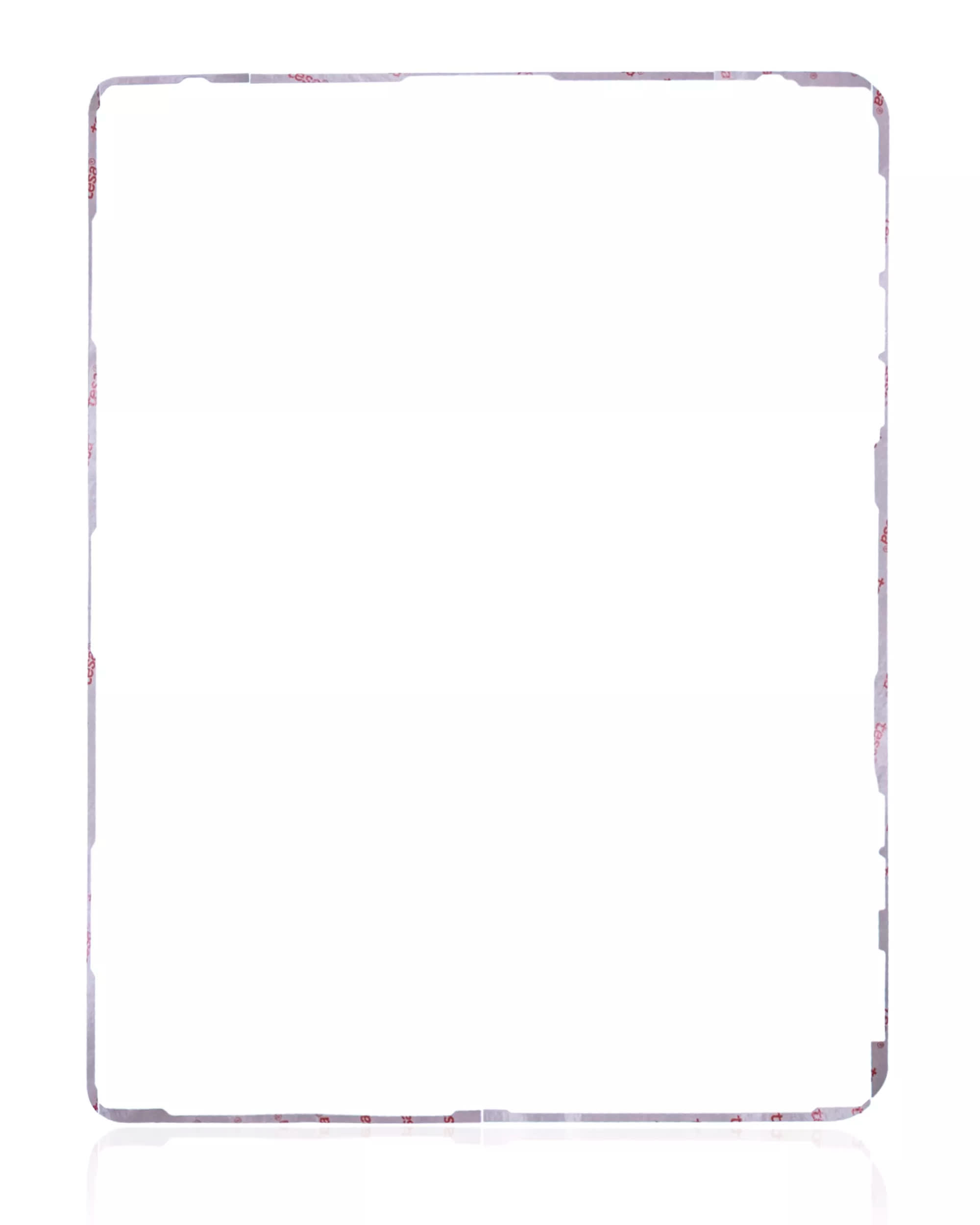 LCD Klebefolie für iPad Pro 12.9" 3. Gen (2018) / 4th Gen (2020) (10er-Pack) (Tesa Tape)