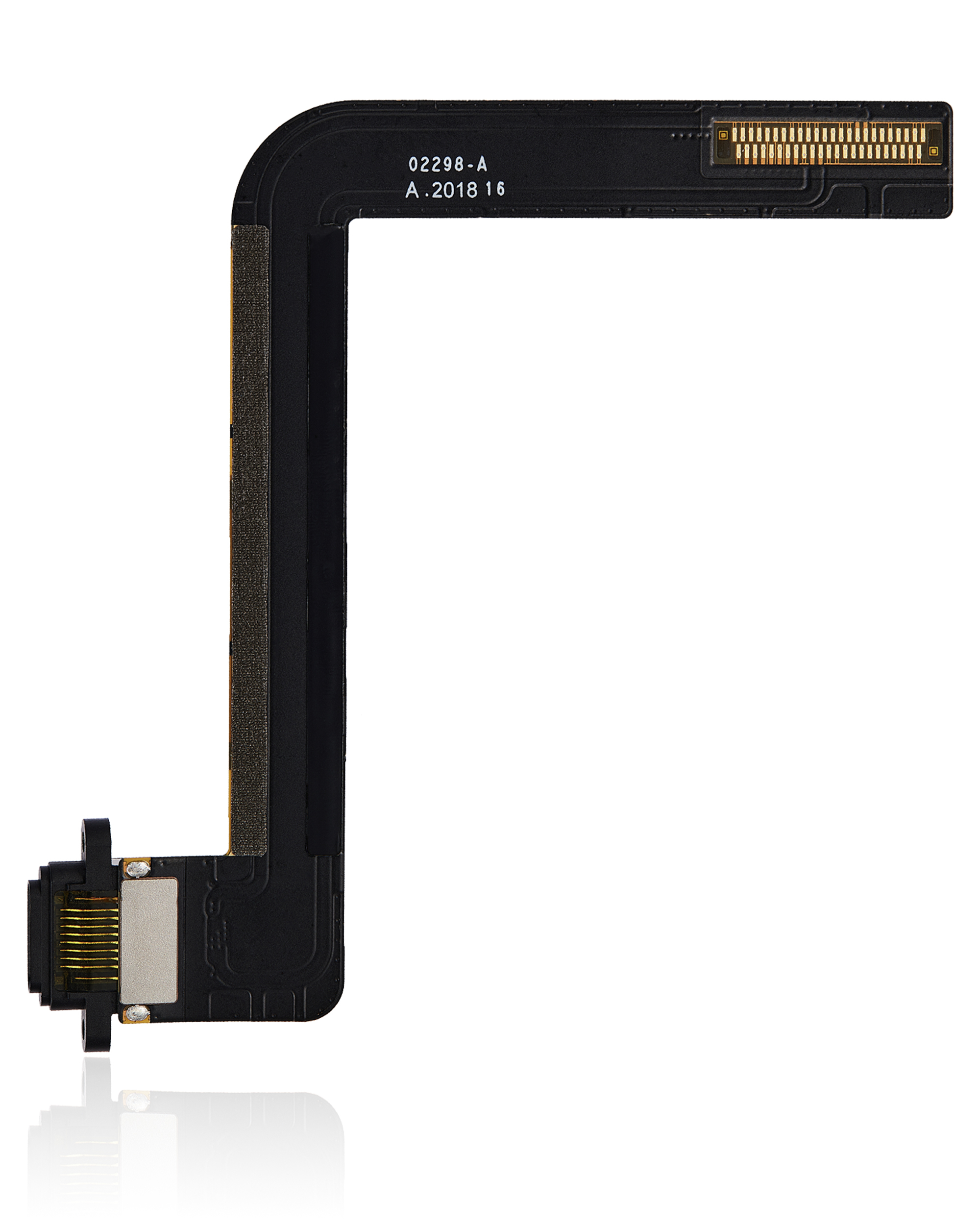 Ladebuchse Flexkabel für iPad 7 (2019) / iPad 8 (2020) / iPad 9 (2021) (Premium) (Black (Schwarz)) – Bild 3