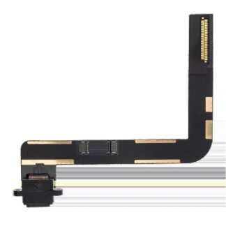 Ladebuchse Flexkabel für iPad 7 (2019) / iPad 8 (2020) / iPad 9 (2021) (Premium) (Black (Schwarz))