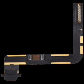 Ladebuchse Flexkabel für iPad 7 (2019) / iPad 8 (2020) / iPad 9 (2021) (ausgebautes Originalteil: Grade A) (Black (Schwarz))