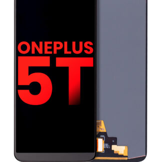 OLED Display ohne Rahmen für OnePlus 5T (Aftermarket Plus) (Black (Schwarz))