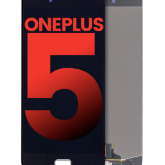 OLED Display ohne Rahmen für OnePlus 5 (Aftermarket Plus) (Black (Schwarz))