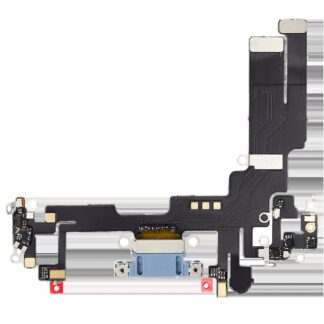 Ladebuchse Flexkabel für iPhone 14 (Aftermarket Plus) (Blue (Blau))