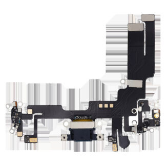 Ladebuchse Flexkabel für iPhone 14 (Aftermarket Plus) (Midnight)