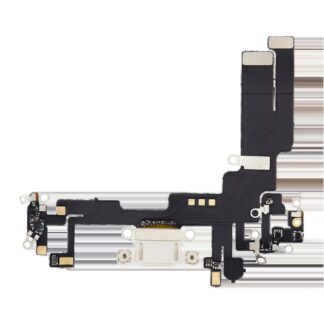 Ladebuchse Flexkabel für iPhone 14 (Aftermarket Plus) (Starlight)