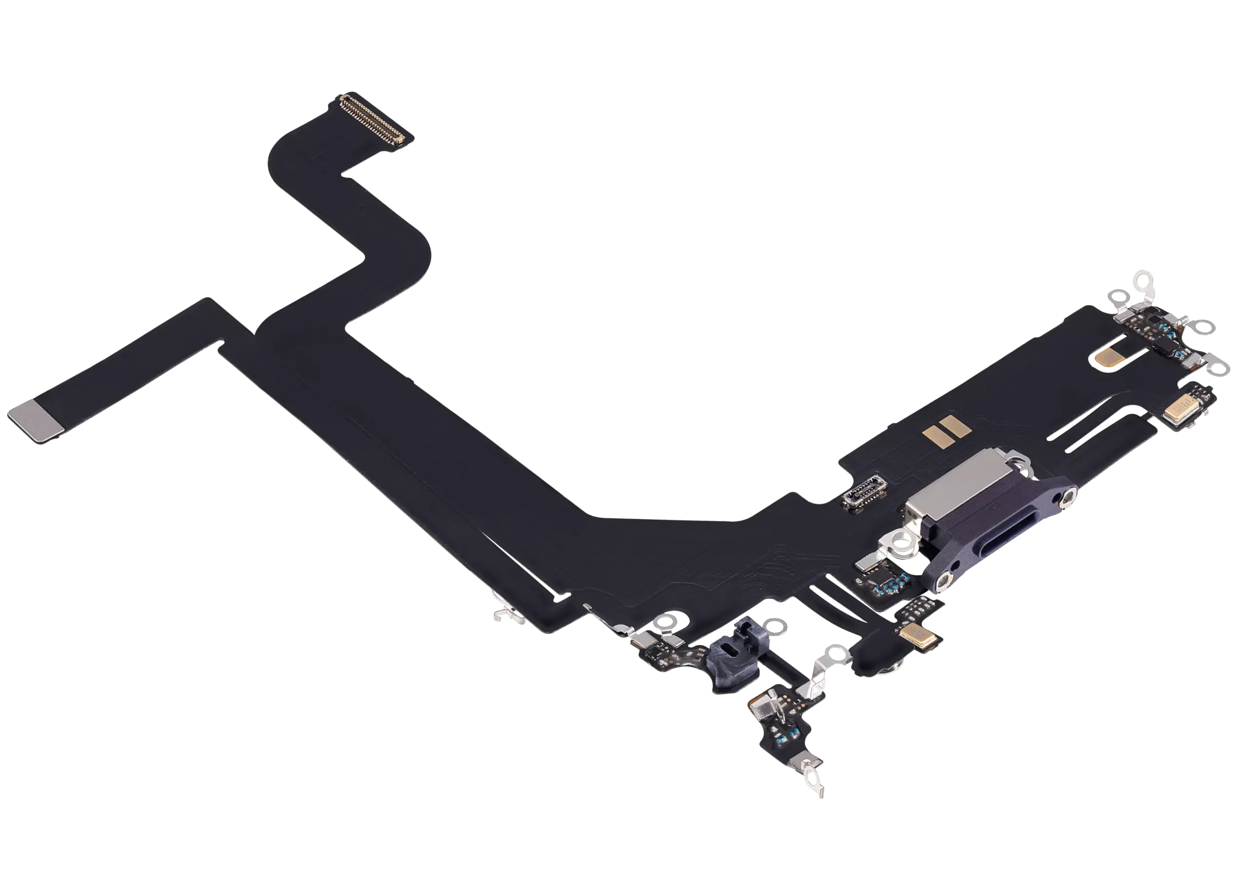 Ladebuchse Flexkabel für iPhone 14 Pro Max (Aftermarket Plus) (Deep Purple) – Bild 4