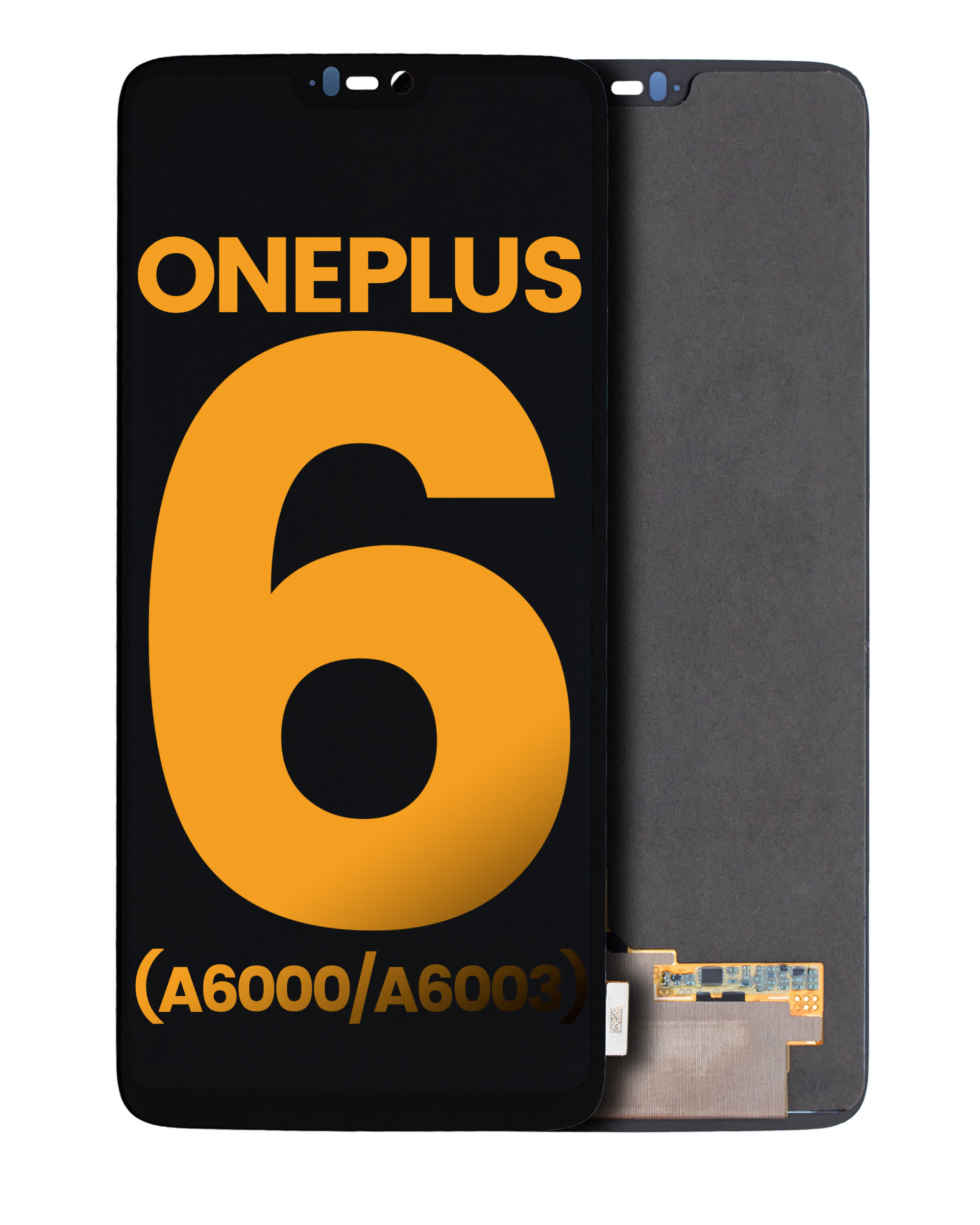 OLED Display ohne Rahmen für OnePlus 6 (A6000 / A6003) (professionell aufgearbeitet)