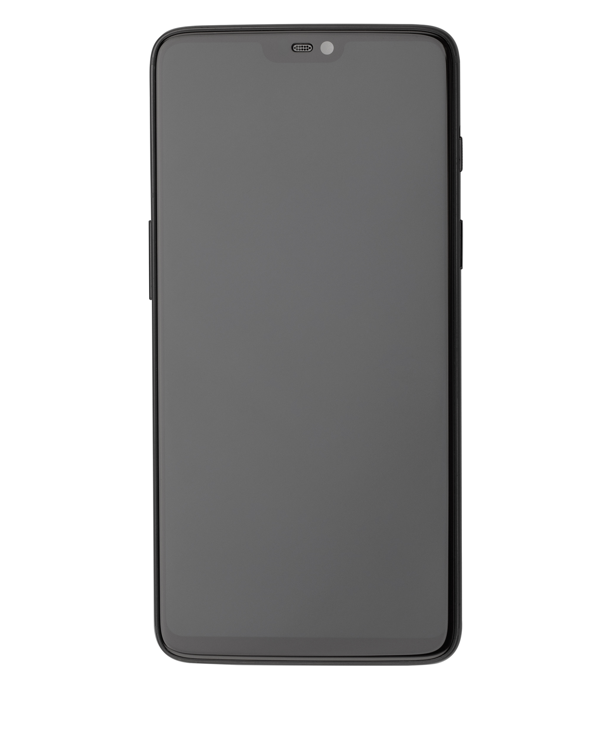 OLED Display mit Rahmen für OnePlus 6 (A6000 / A6003) (professionell aufgearbeitet) (Mirror Black) – Bild 3