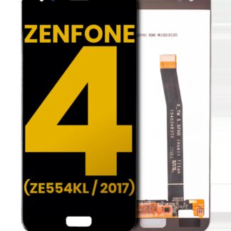 LCD Display ohne Rahmen für Asus ZenFone 4 (ZE554KL / 2017) (professionell aufgearbeitet) (Black (Schwarz))
