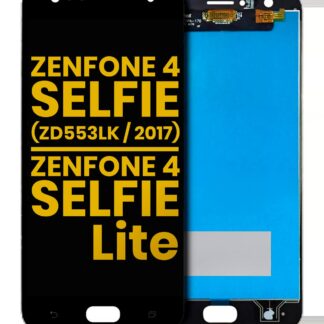 LCD Display ohne Rahmen für Asus ZenFone 4 Selfie (ZD553KL / 2017) / ZenFone 4 Selfie Lite (ZB553KL / 2017) (professionell aufgearbeitet) (Black (Schwarz))
