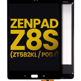 LCD Display ohne Rahmen für Asus ZenPad Z8S (ZT582KL / P00J) (professionell aufgearbeitet) (Black (Schwarz))
