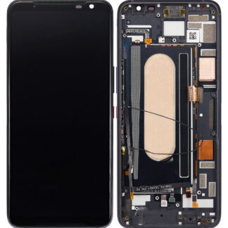 OLED Display mit Rahmen für Asus ROG Phone 3 (ZS661KS / ZS661KL) (professionell aufgearbeitet)