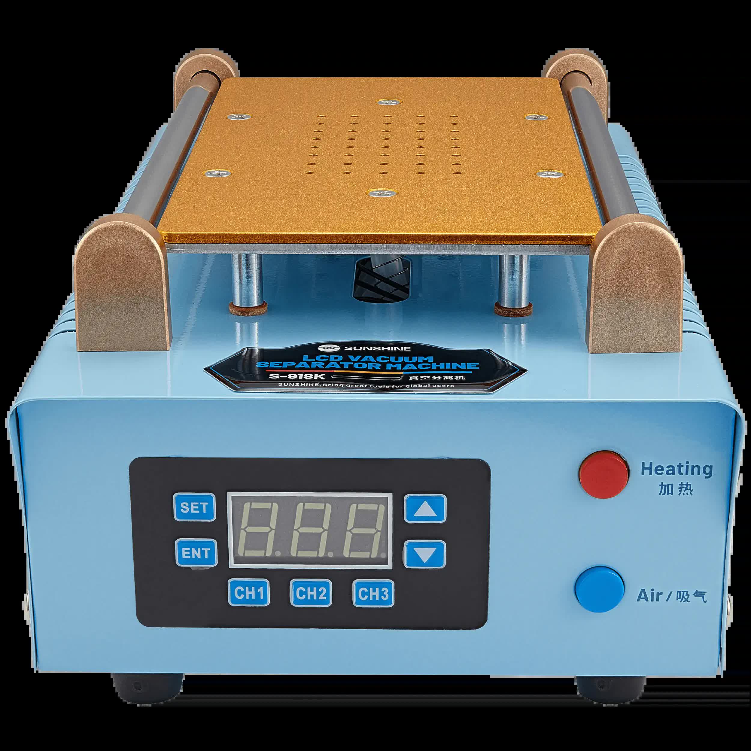 LCD-Display Separator Machine mit Built-In Vacuum Pump (S-918K) (Sunshine) (110V / North American)