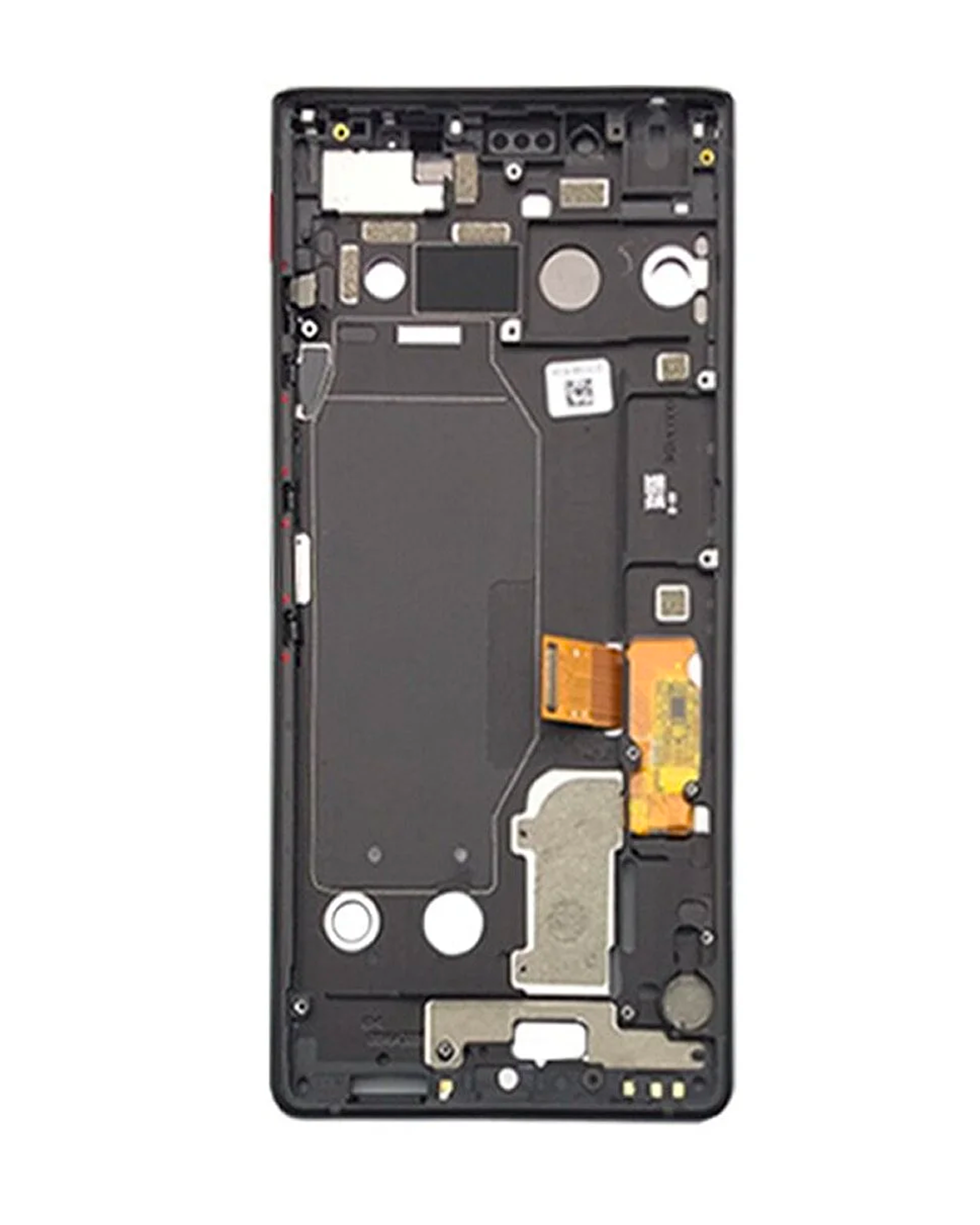 LCD Display mit Rahmen für BlackBerry Keytwo (BBF100-2) – Bild 3