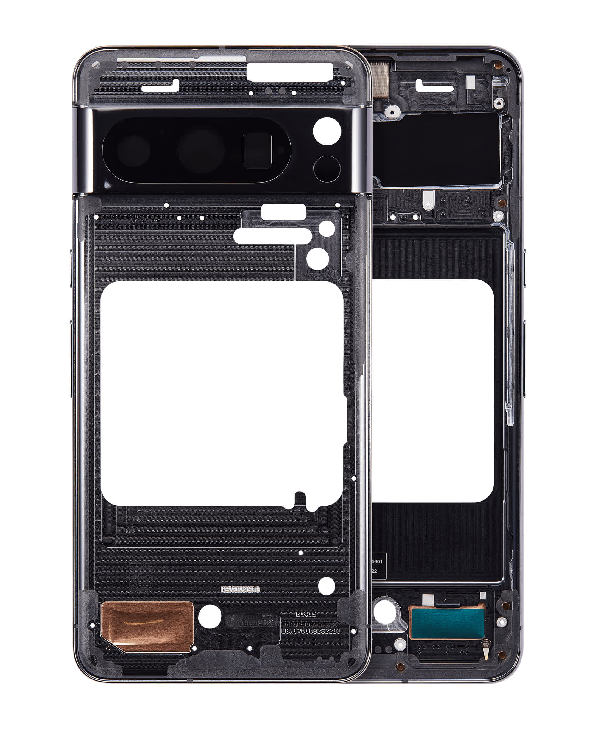 Mittelrahmen für Google Pixel 8 Pro (Obsidian)