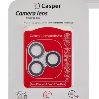 Casper Kameraglas Protector für iPhone 13 Pro / 13 Pro Max (Blue (Blau)) (Clear (Transparent))