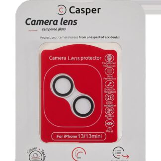 Casper Kameraglas Protector für iPhone 13 / 13 Mini (Silver (Silber)) (Clear (Transparent))